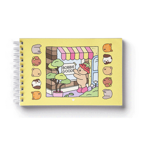 Livro Amarelo Boobie Goods Original Capa Dura 50 Páginas