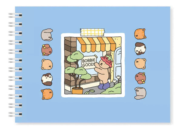 Livro Azul Boobie Goods Original Capa Dura 50 Páginas